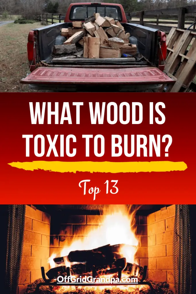 What wood is toxic to burn? ( Top 13 ) » Off Grid Grandpa