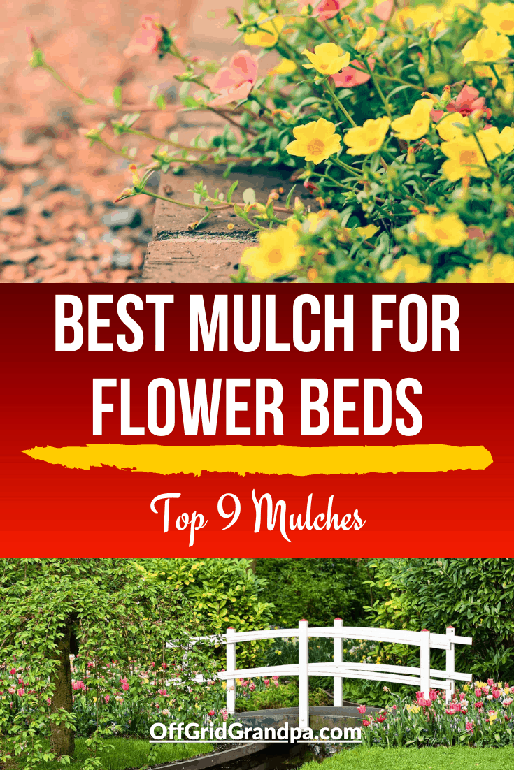 Best Mulch For Flower Beds ( Top 9 Mulches ) » Off Grid Grandpa